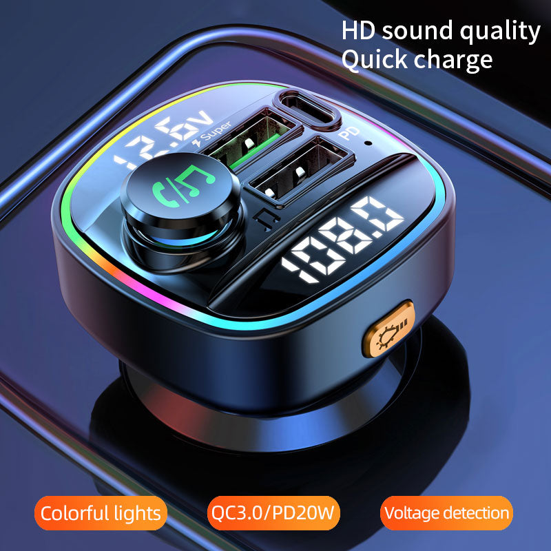 Bluetooth 5.0 FM-Transmitter, Adapter für Auto
